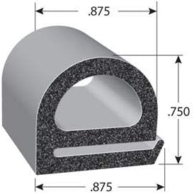 TRIM-LOK Universal Vintage Refrigerator Door Replacement Seal Price Per Foot e (40 Feet)