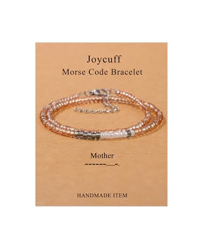 Image of JoycuFF ๐ ๐ผ๐ฟ๐๐ฒ ๐๐ผ๐ฑ๐ฒ ๐๐ฟ๐ฎ๐ฐ๐ฒ๐น๐ฒ๐๐ ๐ณ๐ผ๐ฟ ๐ช๐ผ๐บ๐ฒ๐ป Inspirational Gifts Beads Bracelets for Women Encouragement Birthday Gifts for Daughter Sister Niece Granddaughter Mom Best Friend