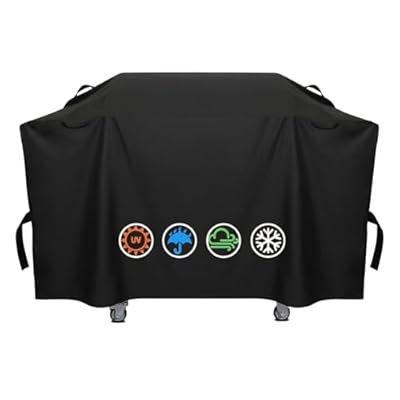Griddle Cover for Blackstone 36 inch Griddle with Hood, 600D Heavy Duty 5482 Polyester Grill Cover for Blackstone 4 Burner Griddles with Strap, Waterproof Rip-Proof Windproof Outdoor Grill Cover