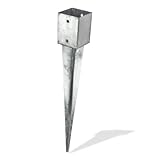 Passend für 90 mm Holzpfosten (min. Pfostenmaß 90x90 mm)