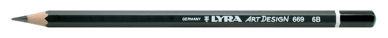 LYRA Rembrandt Art Design Pencils Box of 12 Grade 9B