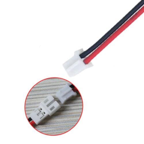 Cable Extensión Conector JST PH 2.0mm 2 Pines Macho y Hembra miniatura 3