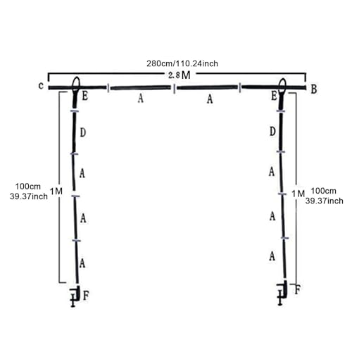 Support de tige de table avec pinces réglable pour décoration - 4