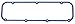 Moroso 93065 Valve Cover Gasket for Ford