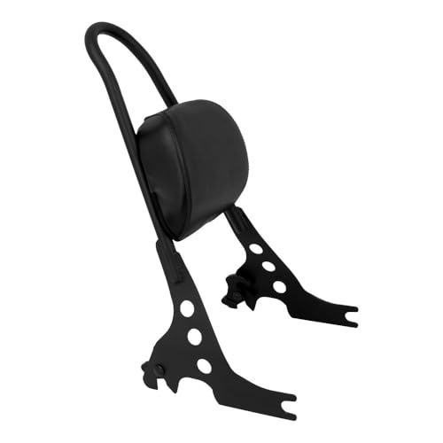 Coussin dossier passager arrière détachable pour moto Sportster XL 883 et 1200 de 2004 à 2022
