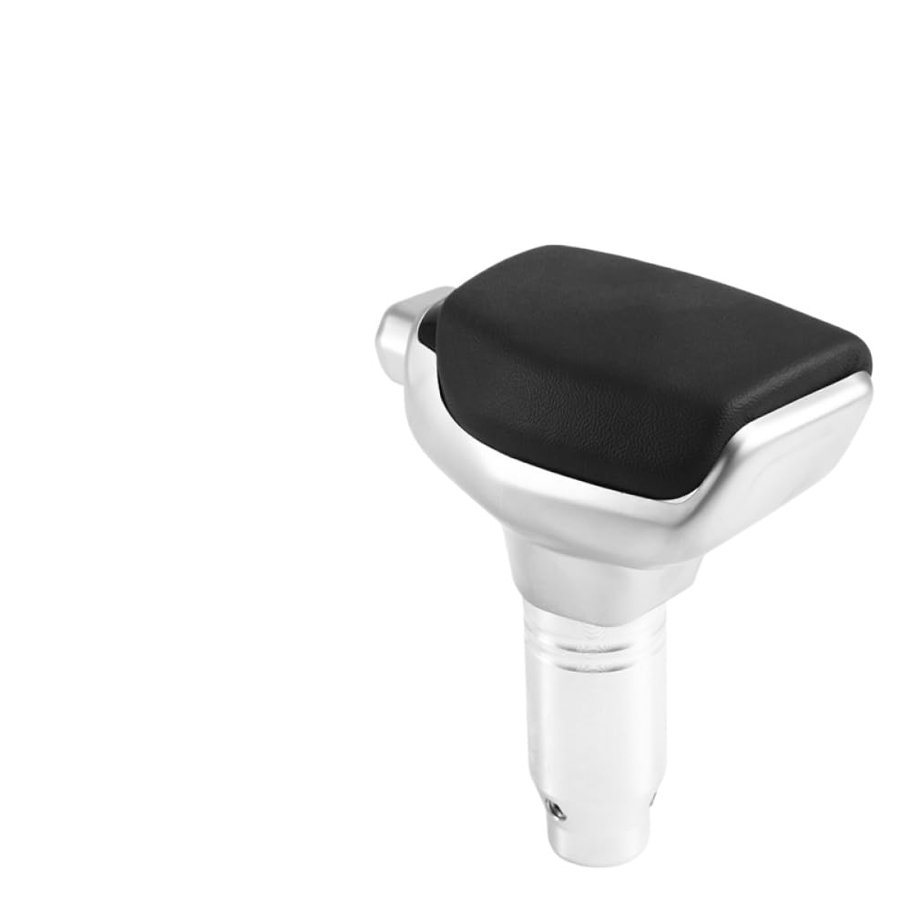 Rboand Onecolor Abtd-1Pc Black Shift Knob With Pu Leather Cover For Automotive And Yacht Manual Transmission – 5-Speed And 6-Speed Compatible