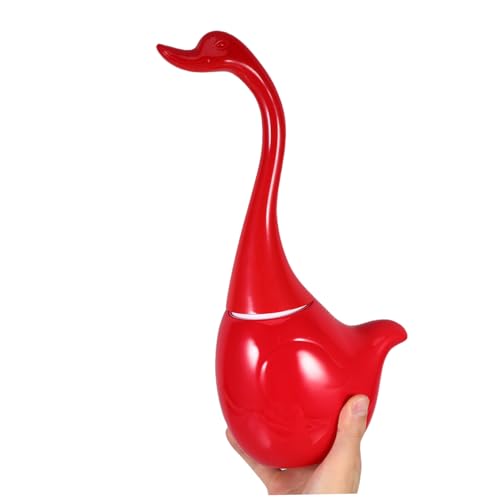 Brosse de toilette cygne Ciieeo manche long avec support céramique blanc sanitaire