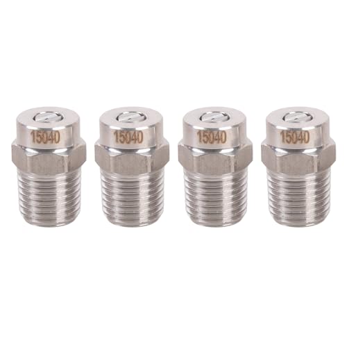 4Pcs Heavy Duty Steel Nozzles Head Tips for Industrial Applications Providing Efficient Flows and Easy Connection Industrial Nozzle