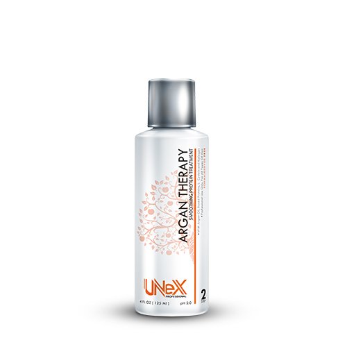Unex Argan Protein Therapy 125 Ml – (4 Oz) - Formaldehyde Free - Brazilian Keratin Hair Treatment (Argan Oil)