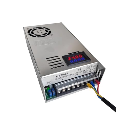 Alimentation à découpage réglable 600W de 0 à 100V avec affichage numérique précis - 2