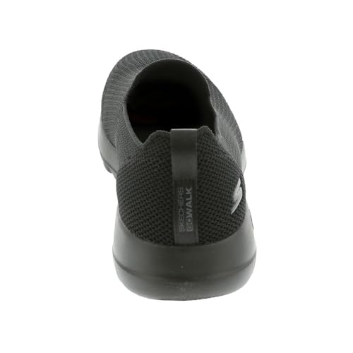 Image of Skechers womens Walking Sneaker, Black, 8.5 US