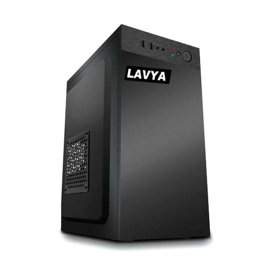 LAVYA ASSAMBLED PC Tower | Core i5 2nd Gen Processor | 8 GB RAM | 512 GB SSD | Windows 10 Pro, MS Office, HD Graphics, USB, Ethernet