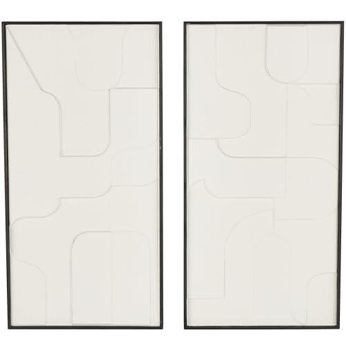 Deco 79 Wood Geometric Home Wall Decor Wall Sculpture with