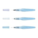Pentel XFRH/3-BMF - Pack de 3 rotuladores (base al agua, punta fina, media y gruesa), transparente