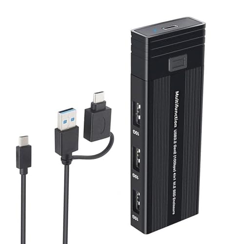 SHOOYIO \bhfBXNGN[W{bNX USB C 3.2C^[tF[X A~jEP[X 2242/2260/2280TCYΉ