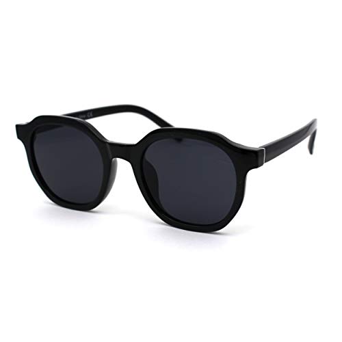 SA106 Retro Vintage Plastic Horn Rim Hipster Sunglasses2
