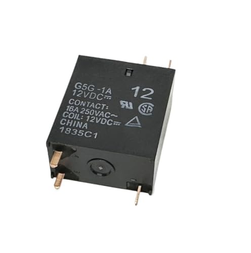 Relais G5G-1A 12VDC 16A boîtier haute résistance 3 broches