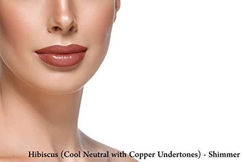 Mom's Secret Natural Lipstick, Organic, Vegan, Gluten Free, Cruelty Free, Made In The Usa, 0.15 Oz. (Hibiscus) #TOP2
