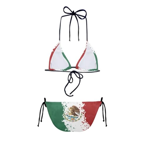 AFPANQZ Women's Bikini Sets Push Up Triangle Bikini Swimsuit Low Waist Bottom Tankini 2pcs Athletic Tank Top2