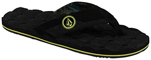 Volcom Boy's Recliner Sandal - Lime - Youth 5