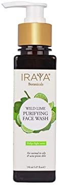 Iraya Face Wash - Purifying, Wild Lime, 150 ml