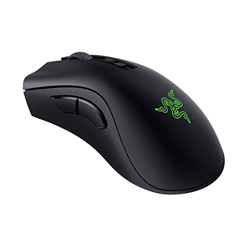 Image of Razer DeathAdder V2 Pro Ergonomic Bluetooth Wireless Gaming Mouse with 20, 000 DPI Optical Sensor, Chroma RGB Lighting, Black - (RZ01-03350100-R3A1)