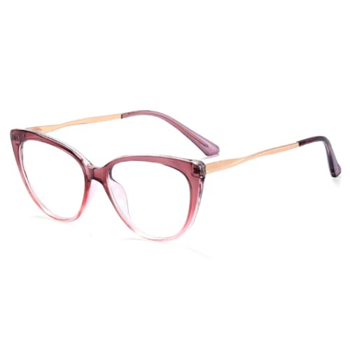 Lunettes œil de chat femme confortables en TR90 flexible et charnière ressort
