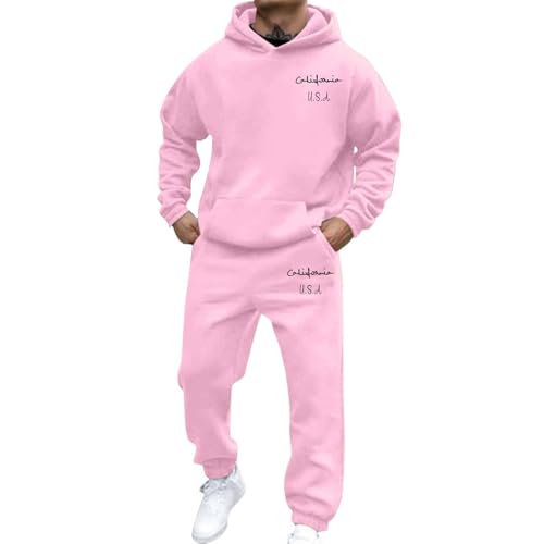 Ensemble de sweats à capuche homme et femme imprimé sport automne-hiver