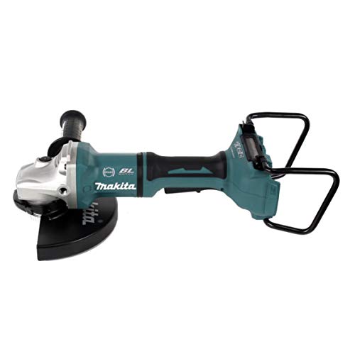 Makita DGA 900 PM4KX2 Meuleuse d'angle sans fil 36V 2x18V 230mm Brushless + 4x Batteries 4 0Ah + Chargeur double + Écrou de serrage rapide ''Ezynut'' + Coffret - vue 4