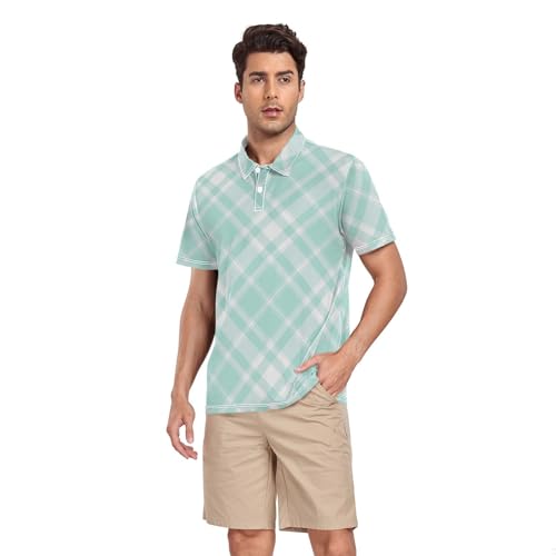 Polo respirant pour hommes idéal pour les loisirs d'été et le bureau