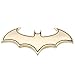 NLJYSH Haute qualité Autocollants Voiture 3D Autocollants Voiture Cool métal Bat Logo Auto Car Styling Métal Batman Badge Emblem Queue Decal Moto Accessoires Voiture Voitures Simple et généreux