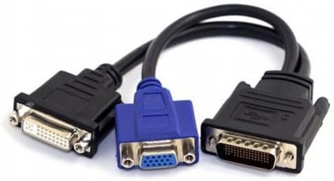 YC° CY Adapter DMS-59pin Mannelijke LFH 60Pin naar RGB HDB15Pin VGA Vrouwelijke Extension Convertor voor Desktop Grafische Kaart