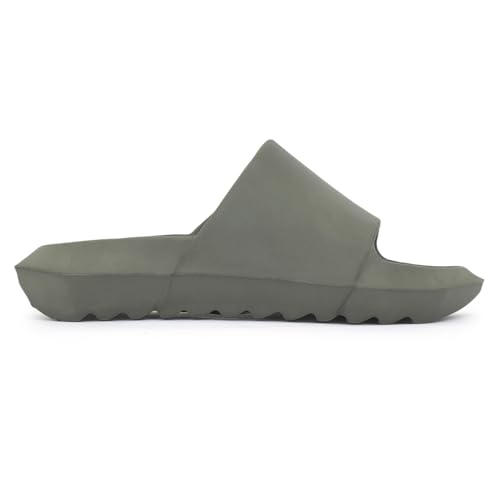 Image of Hygear Men's Geometry EVA Slides | Ultra Soft Cushion | Lightweight | Waterproof | Stylish |Anti-Skid | Comfortable Everyday Slides for Men
