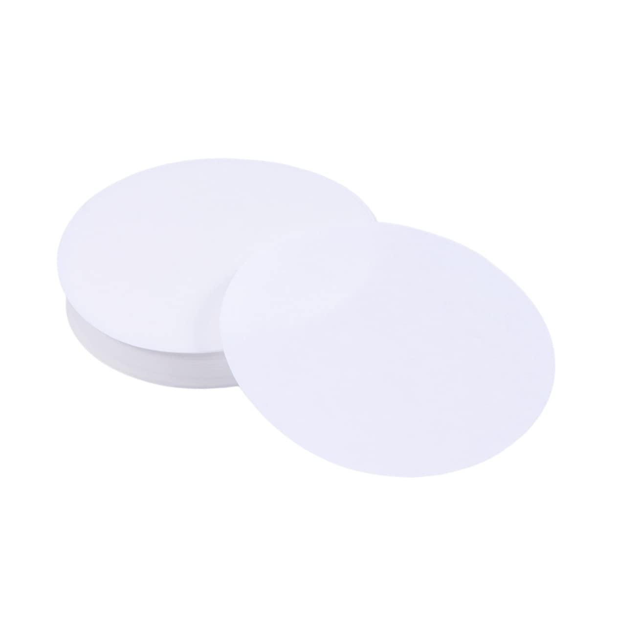 LIFKOME 200pcs Qualitative Filter Paper 9cm Diameter Medium Flow Rate for School Lab