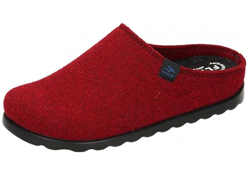 Fly Flot Zuecos para Mujer 320132, Talla:40 EU, Color:Rojo