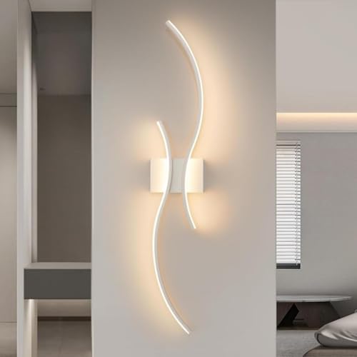 Comely Applique da Parete Interno LED Moderna, 27 W Bianco
