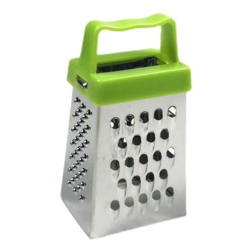 MasterClass Grattugia Multiuso 4 Lati In Acciaio Inox 24,5 Cm - Antiscivolo E Affilata Per Formaggi E Verdure - 3