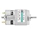 Hilitand DC XD-775 Motor, 24V Mini Electric Motor High Speed Low Noise Brush Double Ball Bearing DC Motor (24V)