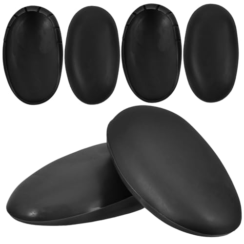Holibanna 3pares Orejas Peluquería Silicona Cómodos Reutilizables Para Teñir El Cabello Salón Casa