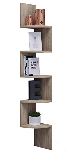 VCM Bois Étagère CD DVD Rangement Déco Étagère Murale Étagère d'angle Mintis Bois Étagère CD DVD Rangement Déco Étagère Murale Étagère d'angle...