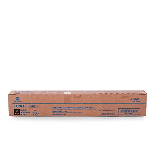 Toner noir de précision Konica Minolta TN216K original Bizhub C280