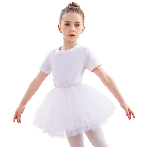 Vestito Da Ballo Bambina Con Paillettes E Tulle - Abito Danza Classica, Pattinaggio E Latino - Foto 1