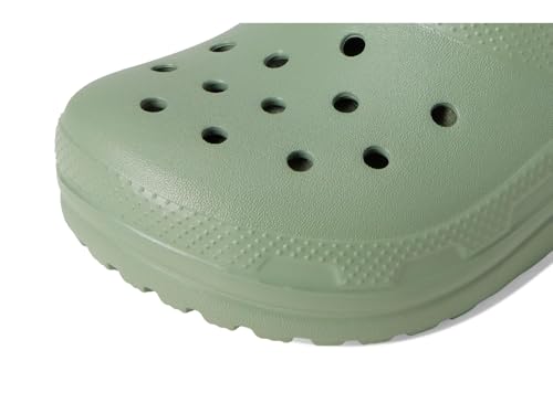 Crocs Unisex Kids Clog,Classic Lined Clog T,Moss,10 UK Child - Image 10