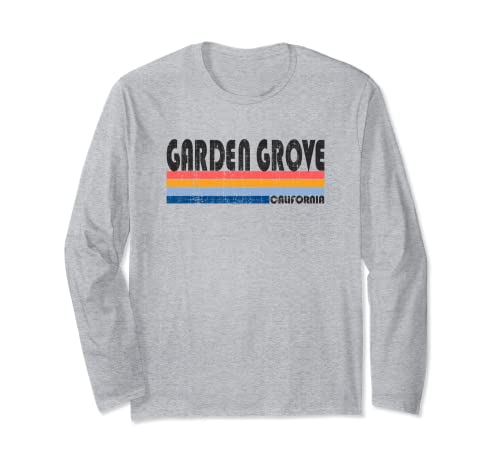 Vintage 70er 80er Jahre Style Garden Grove, CA Langarmshirt