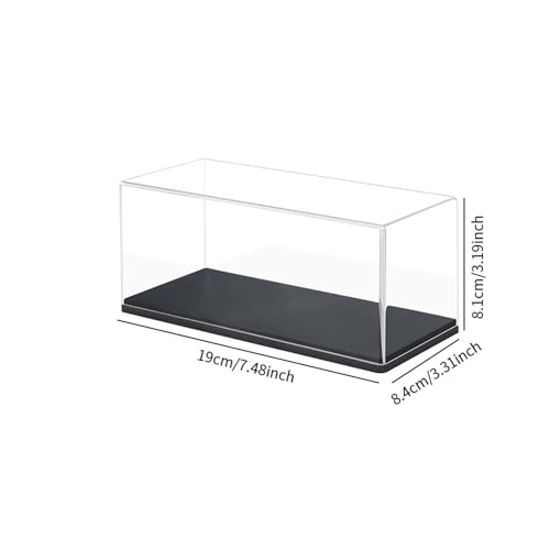 HuadaXtai Boîte de Présentation pour Modèle Réduit de Voiture 1/32, étui de Protection, Vitrine D'accessoires Transparente – vue 7