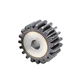 Industrial helical Gear 1pcs 2.5M 12T-43T Spur Gear Metal Transmission Cylindrical Gear Steel 2.5 Modulus 12 Teeth to 43 Teeth Roughly Bore(12 Teeth)