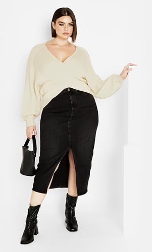Image of City Chic Women's Plus Size Oaklyn Sweater