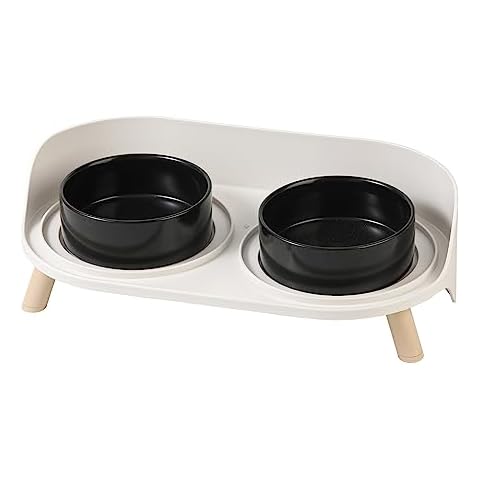 AHX Raised Cat Food and Water Bowl Set Cover