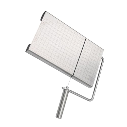 Cabilock Stainless Steel Cheese Slicer Wire for Block Cheese Effortless Cutting Consistent Thickness Easy to Clean Design for Entertaining and Kitchen Use