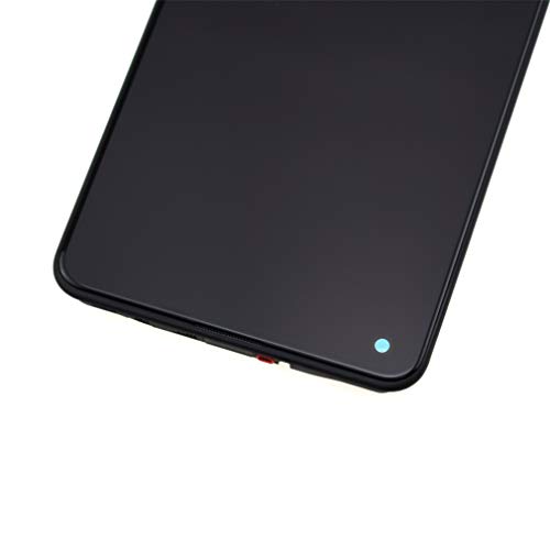 Image of SM-A215U LCD Screen Touch Digitizer Glass with Screen Frame Replacement for Samsung Galaxy A21 SM-A215U1 Black